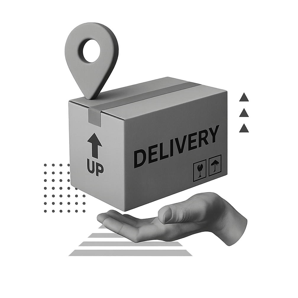 Delivery and field teams illustration